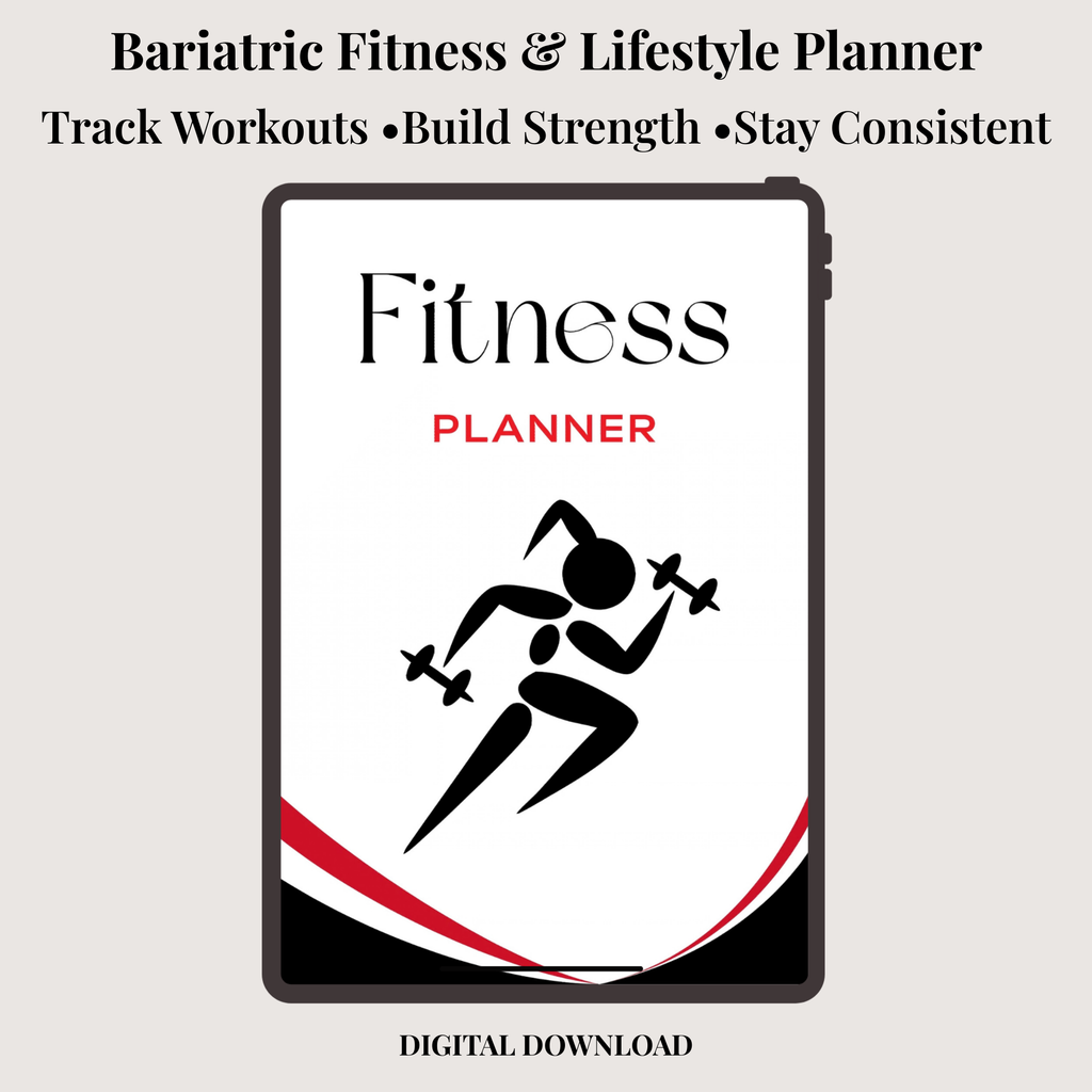 The Bariatric Fitness & Lifestyle Planner (Digital Download)