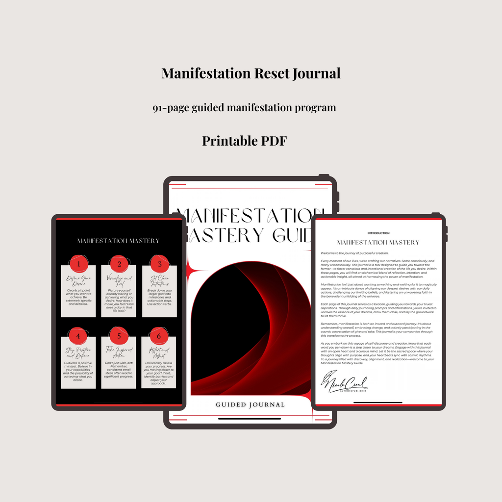 The Manifestation Reset Journal (Digital Download)