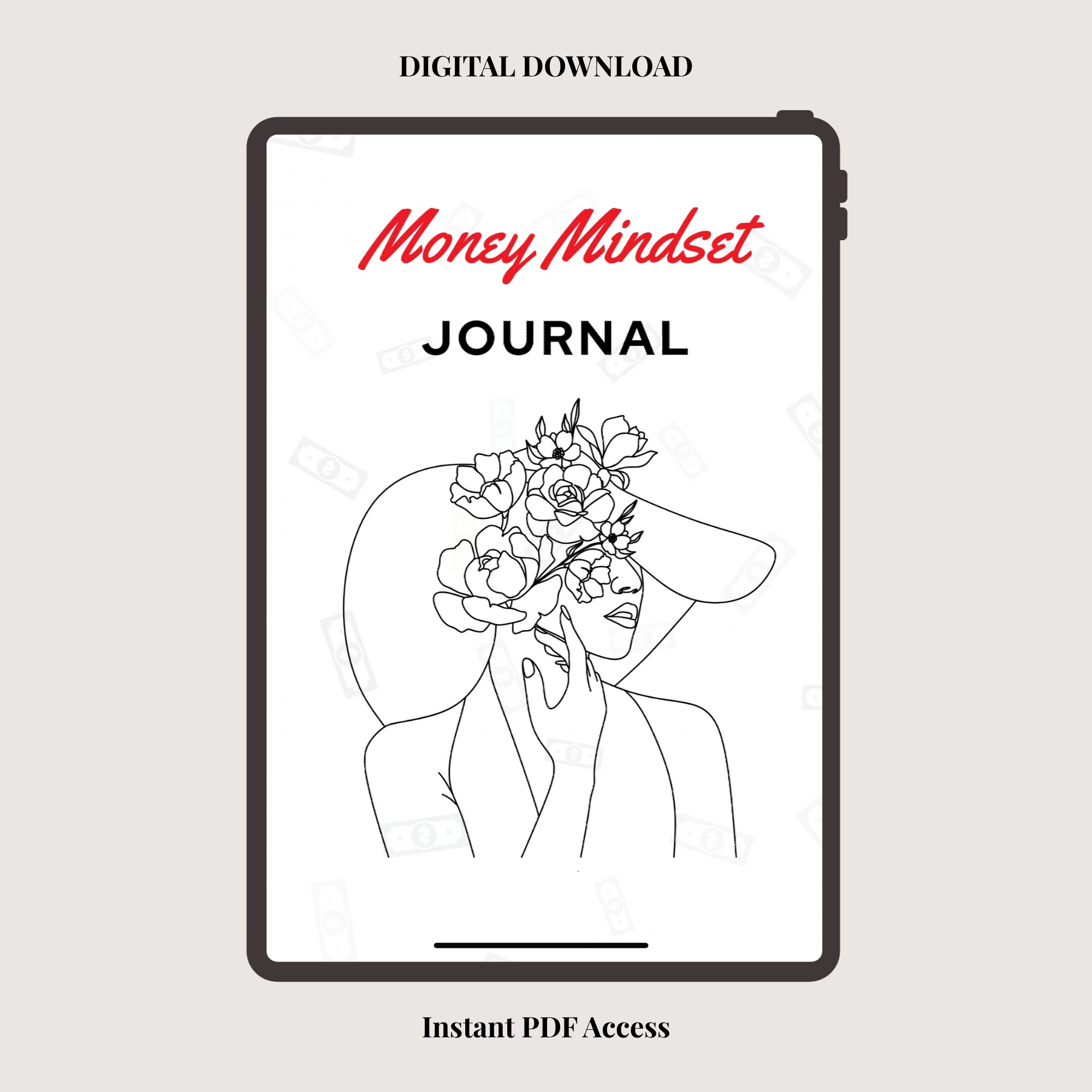 The Wealth Mindset Reset Journal (Digital Download)