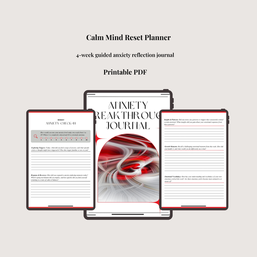 The Anxiety Reset Journal (Digital Download)
