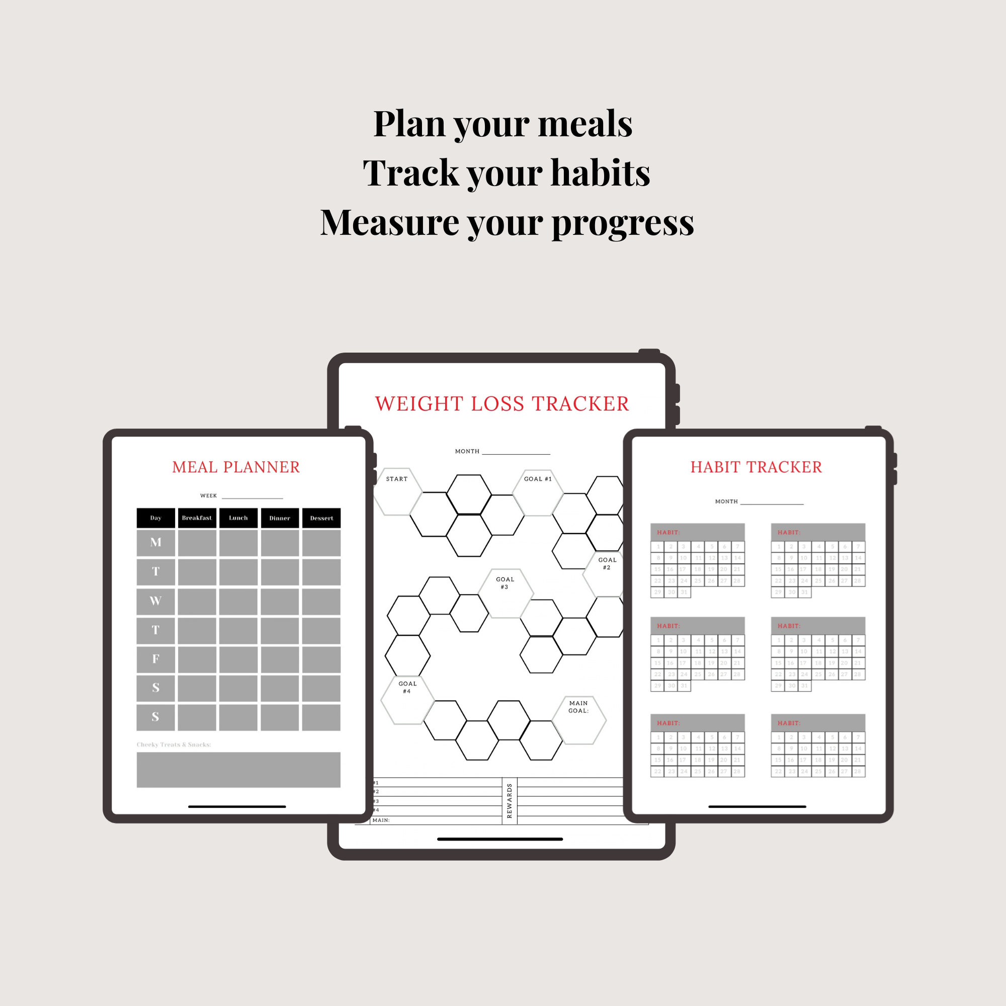 The Bariatric Success Planner (Digital Download)