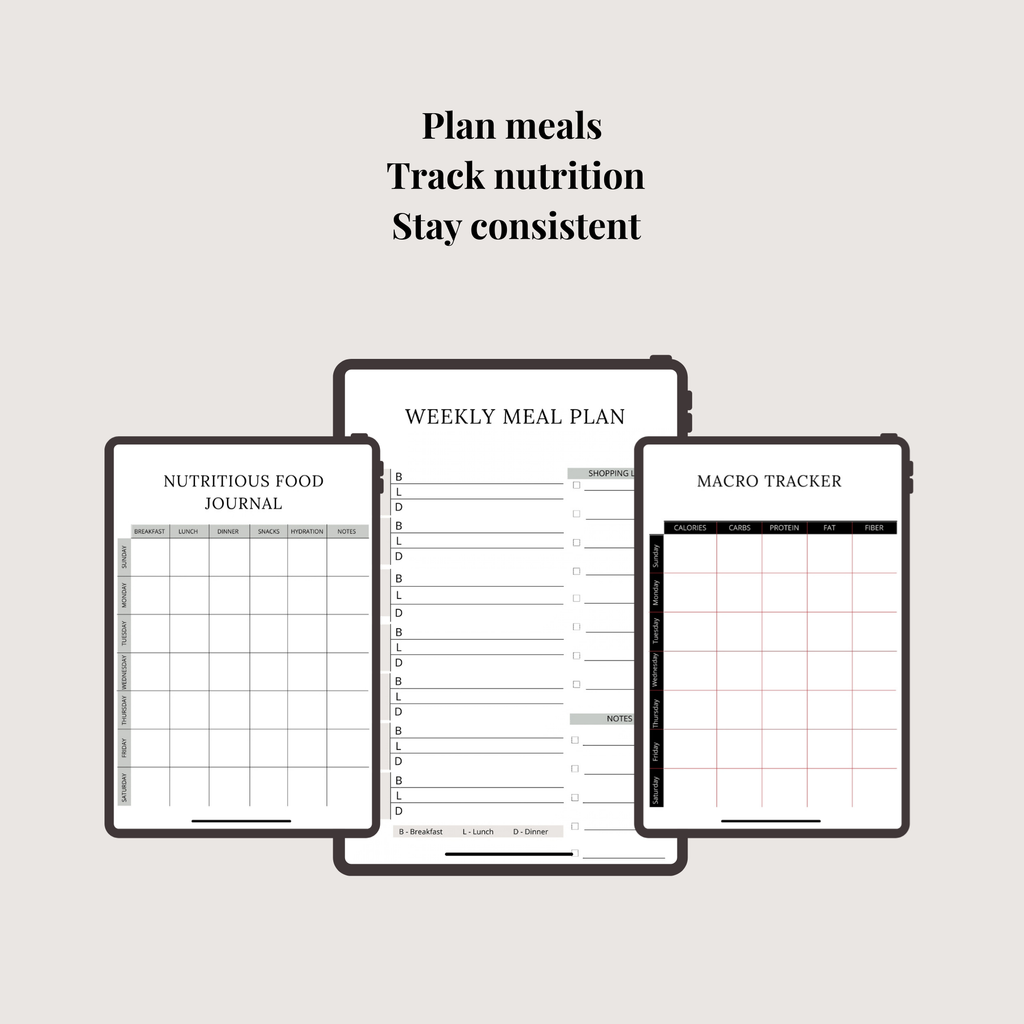 The Bariatric Nutrition & Meal Planning System (Digital Download)