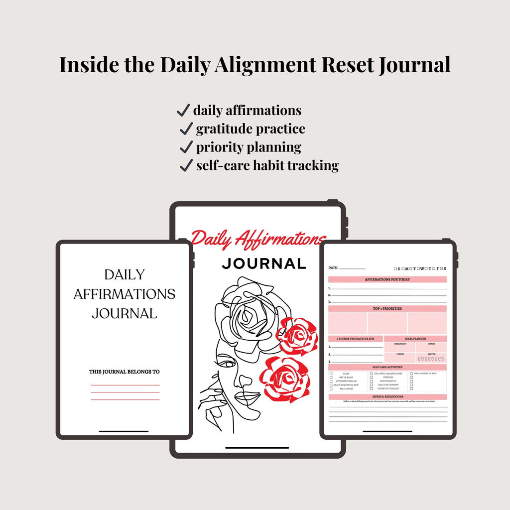 The Daily Alignment Reset Journal (Digital Download)