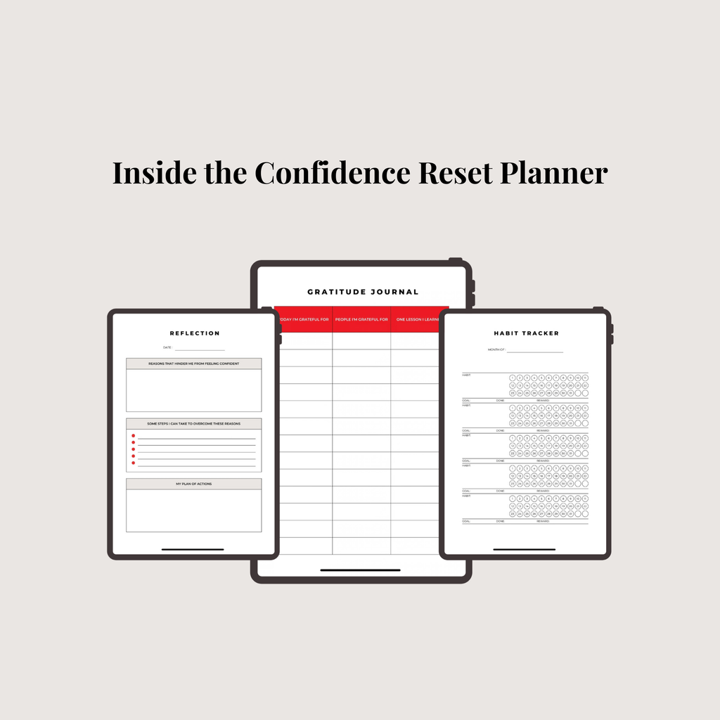The Confidence Reset Planner (Digital Download)