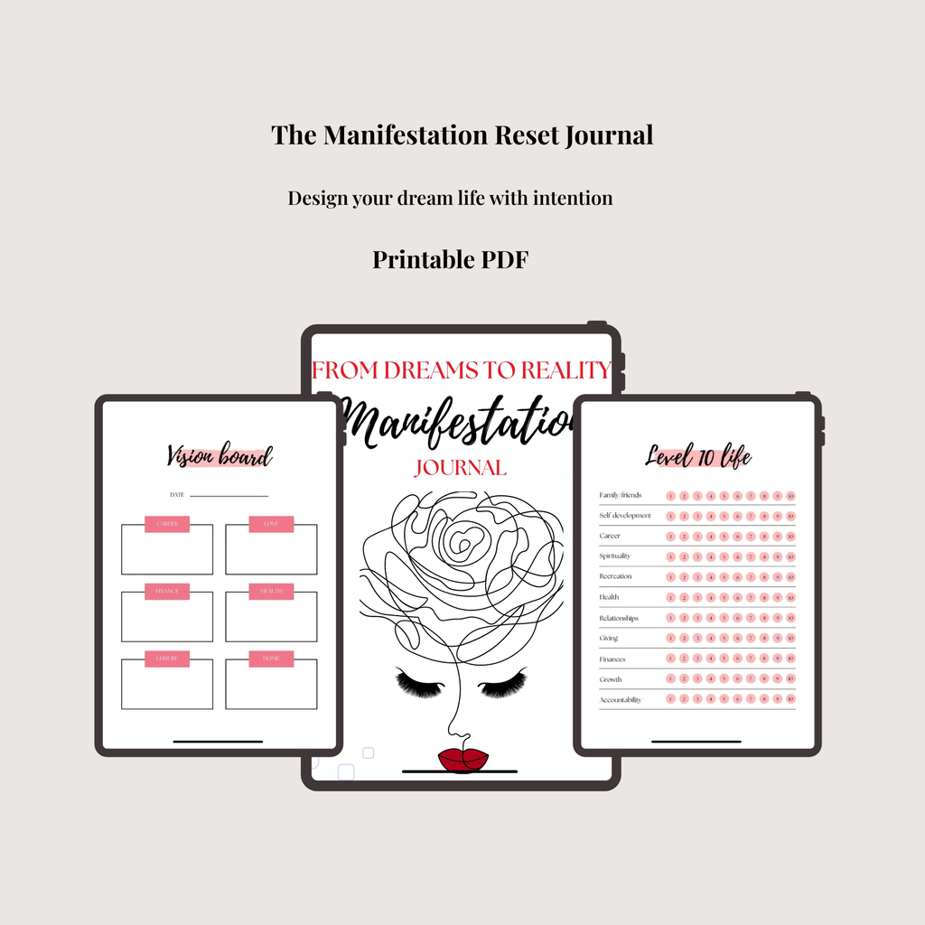 The Manifestation Reset Journal (Digital Download)