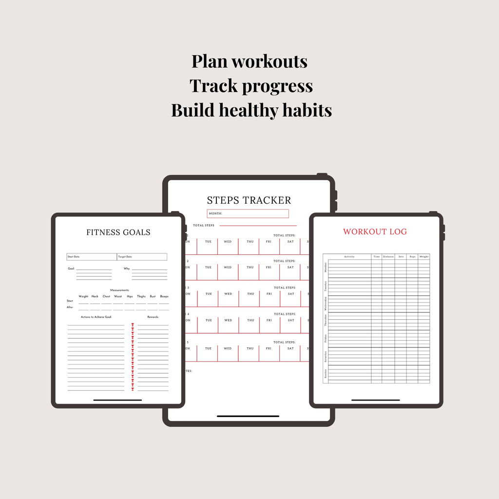 The Bariatric Fitness & Lifestyle Planner (Digital Download)