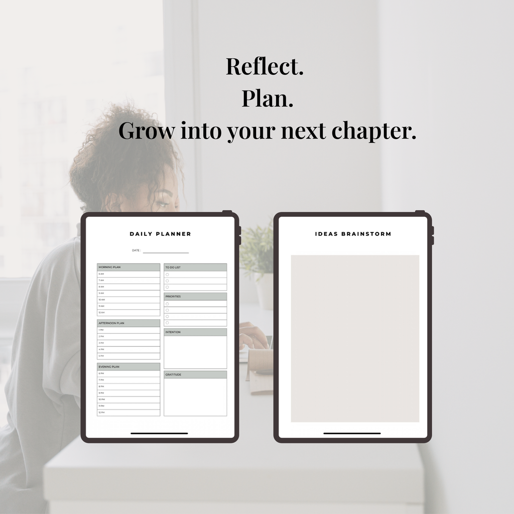 The Personal Growth Reset Planner (Digital Download)