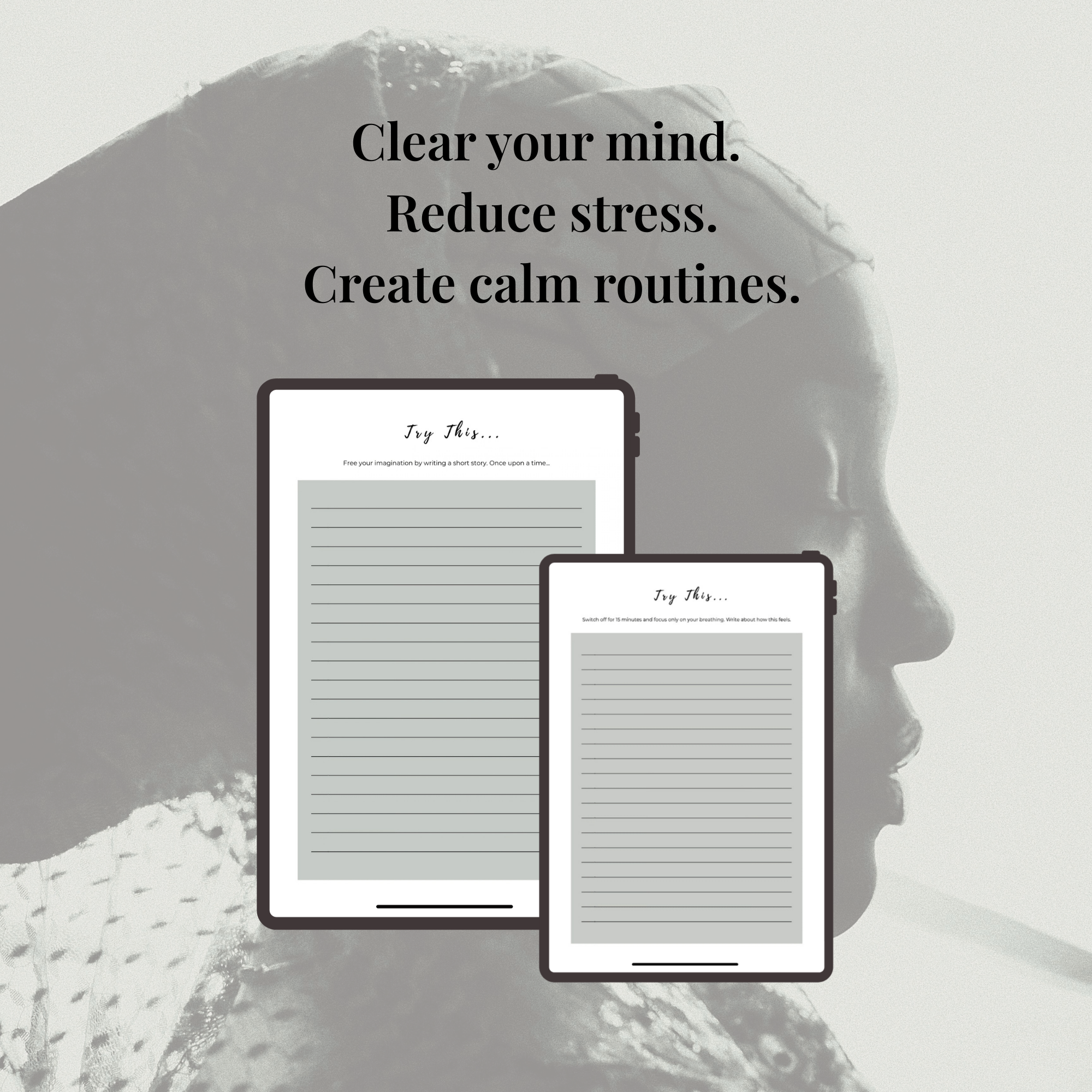 The Calm Mind Reset Planner (Digital Download)