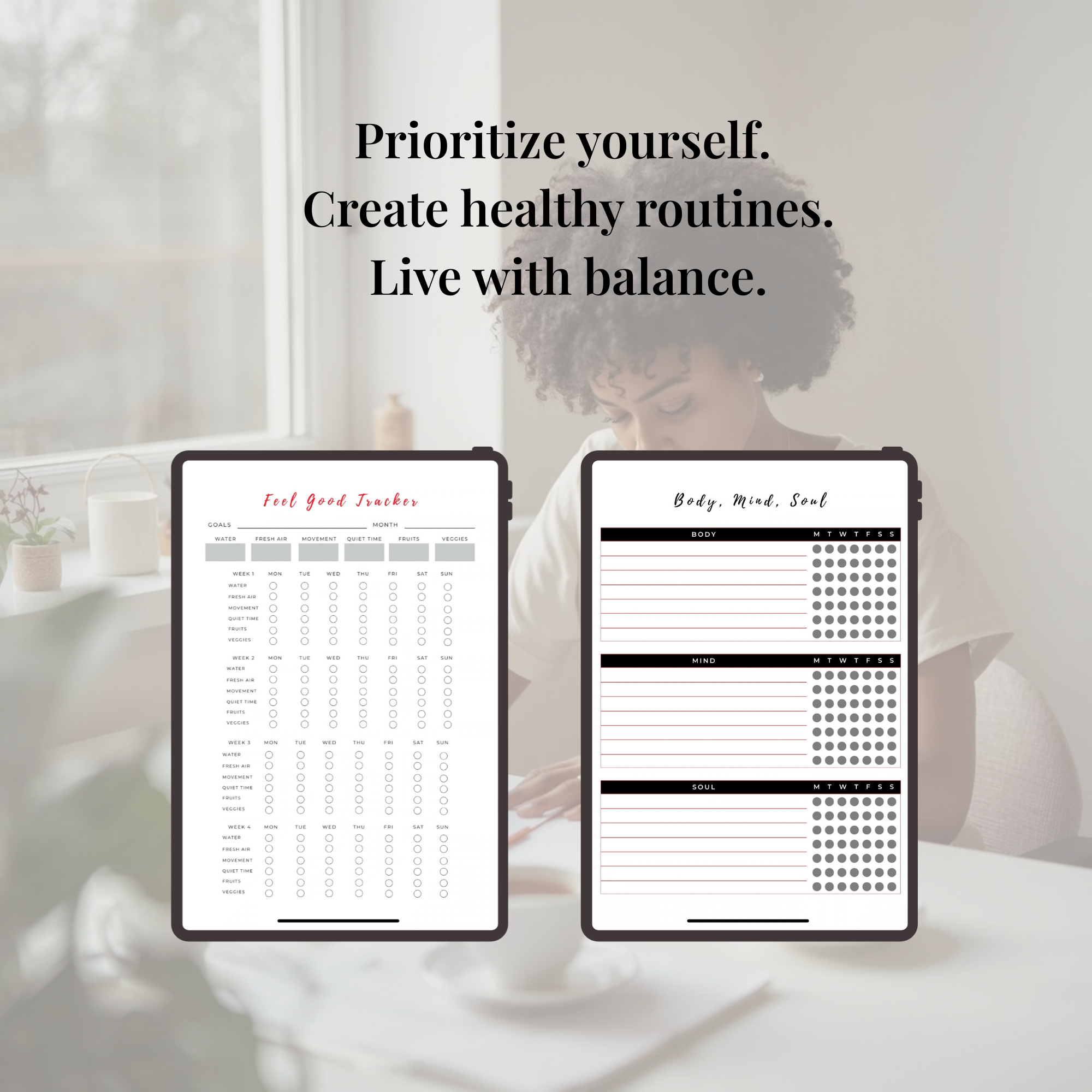 The Self-Care Reset Planner (Digital Download)