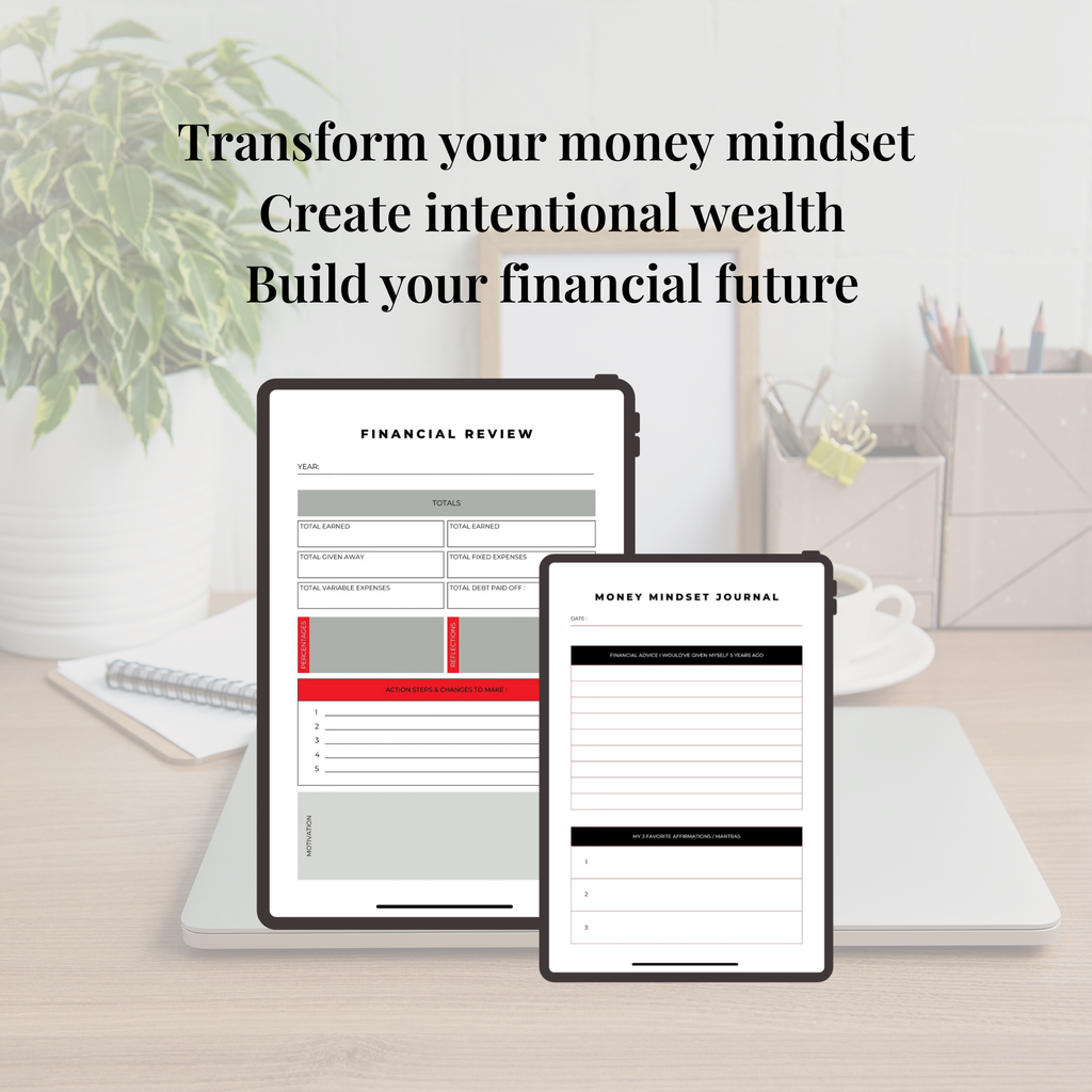 The Wealth Mindset Reset Journal (Digital Download)