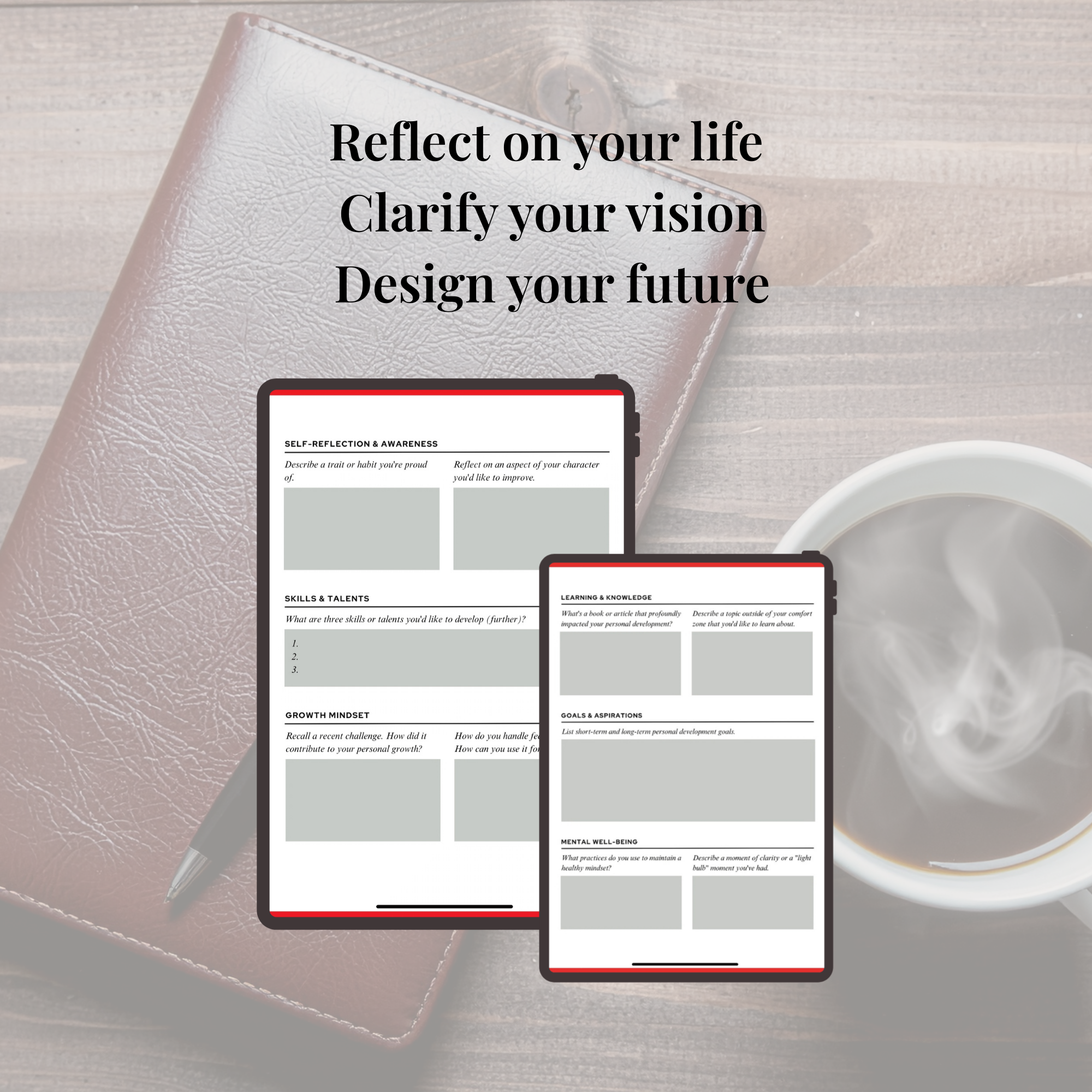 The Life Vision Reset Journal (Digital Download)