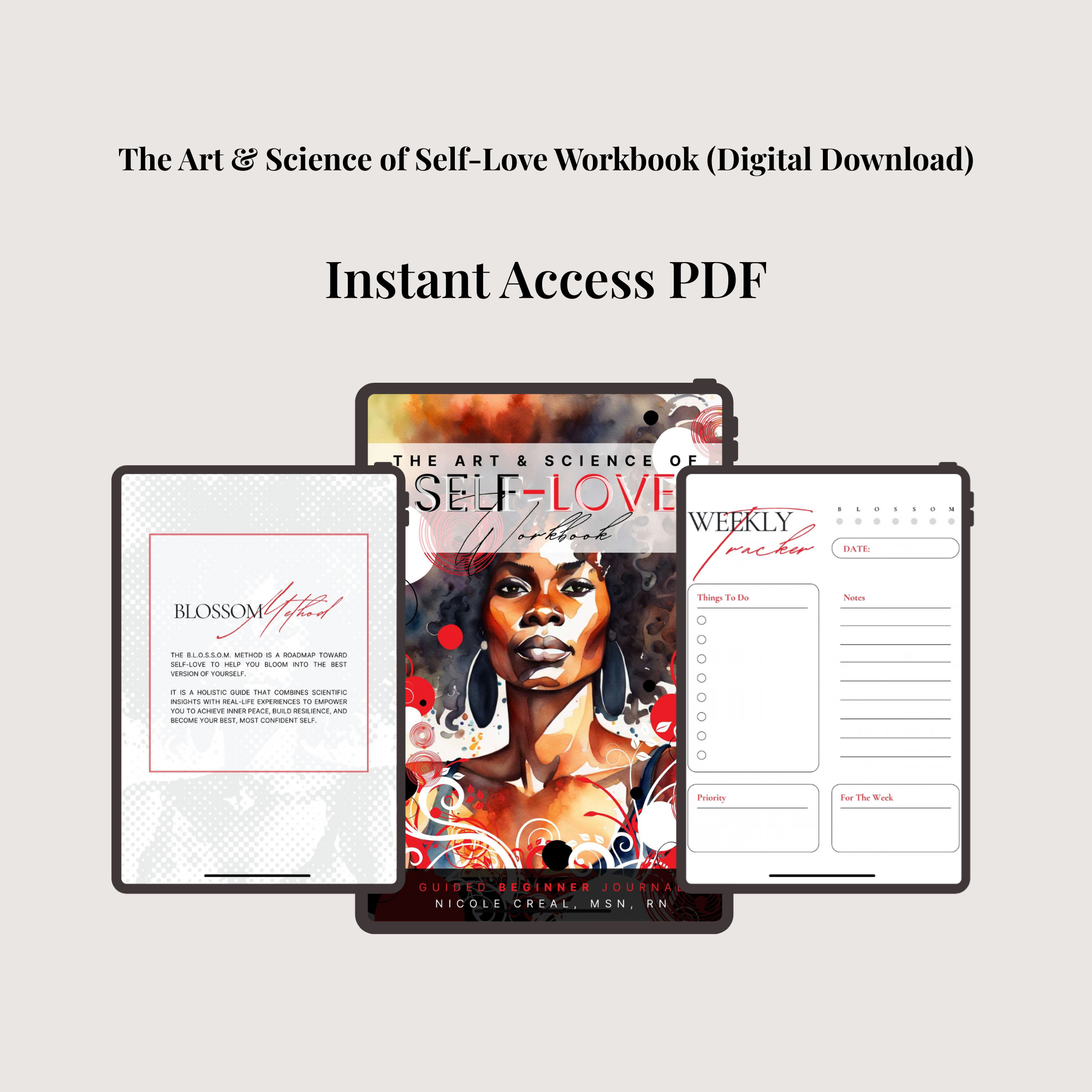 The Art & Science of Self-Love Workbook (Digital Download)