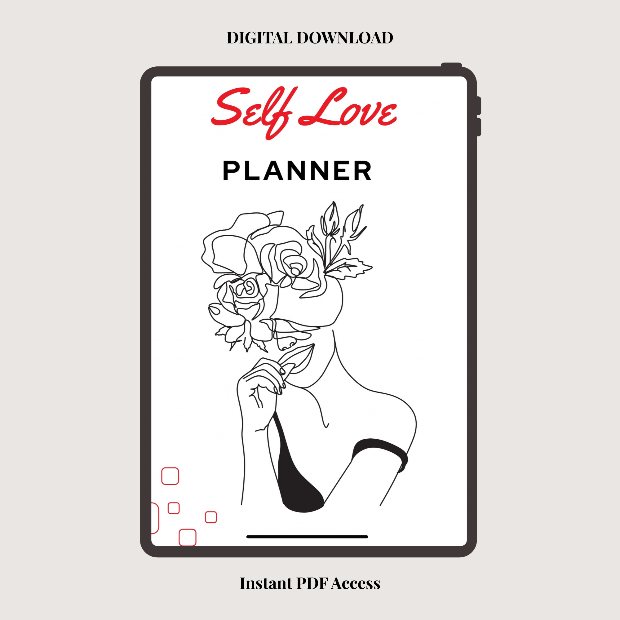 The Self-Love Reset Planner (Digital Download)